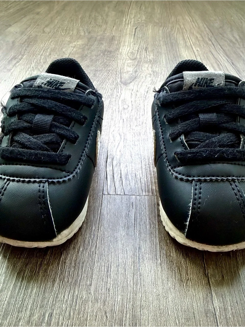 Nike Kids Cortez EasyOn TDV Black White 5C DM0952-001